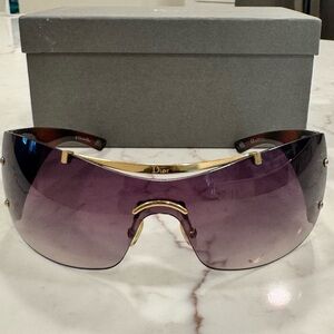 Dior VINTAGE Gold-Trimmed Diorito 2 Sunglasses